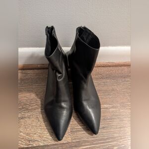 Steve Madden Black Ankle Boots
